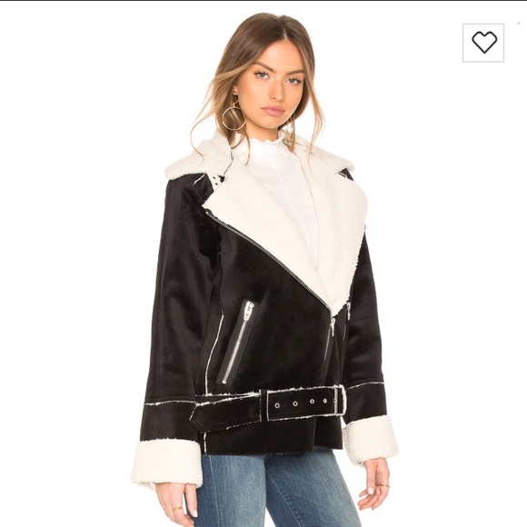 Revolve Black & White Jacket - Picture 2 of 5